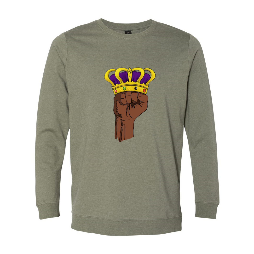 Unisex French Terry Crewneck Pullover - Dwayne Elliott Collection