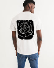 Laden Sie das Bild in den Galerie-Viewer, Dwayne Elliot Collection Black Rose Men&#39;s Graphic Tee - Dwayne Elliott Collection