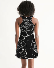 將圖片載入圖庫檢視器 Dwayne Elliot Collection Black Rose Racerback Dress - Dwayne Elliott Collection