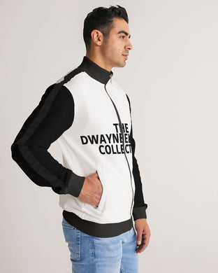 Dwayne Elliott Collection  Men's Stripe-Sleeve Track Jacket - Dwayne Elliott Collection
