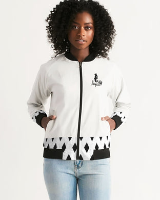 Dwayne Elliott Collection Black Diamond Women's Bomber Jacket - Dwayne Elliott Collection