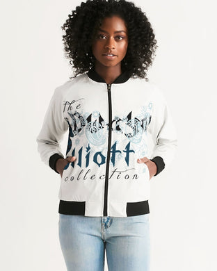 Dwayne Elliott Collection Paisley design Women's Bomber Jacket - Dwayne Elliott Collection