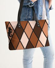 Load image into Gallery viewer, Dwayne Elliott Collection Brown Stylish Tote - Dwayne Elliott Collection