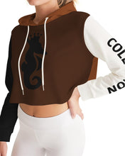 Load image into Gallery viewer, Dwayne Elliott Collection Women&#39;s Cropped Hoodie - Dwayne Elliott Collection