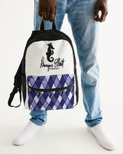 將圖片載入圖庫檢視器 Dwayne Elliott Collection Argyle Small Canvas Backpack - Dwayne Elliott Collection