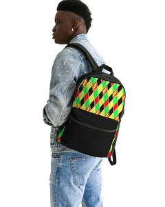 Dwayne Elliott Colection RBG Small Canvas Backpack - Dwayne Elliott Collection