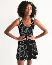 將圖片載入圖庫檢視器 Dwayne Elliot Collection Black Rose Racerback Dress - Dwayne Elliott Collection
