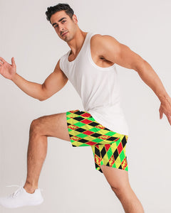 Dwayne Elliott Colection RBG Men's Jogger Shorts - Dwayne Elliott Collection