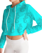 Load image into Gallery viewer, Dwayne Elliott Collection Women&#39;s Cropped Hoodie