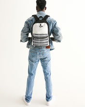 Cargar imagen en el visor de la galería, Dwayne Elliot Collection Track Pants Small Canvas Backpack - Dwayne Elliott Collection