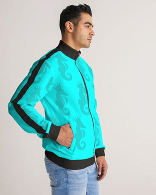 Dwayne Elliott Collection Men's Stripe-Sleeve Track Jacket - Dwayne Elliott Collection