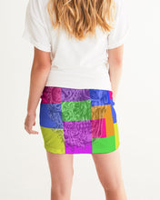 Load image into Gallery viewer, Skull Bow Women&#39;s Mini Skirt