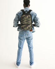Load image into Gallery viewer, Dwayne Elliott Collection Camo Small Canvas Backpack - Dwayne Elliott Collection