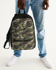 Dwayne Elliott Collection Camo Small Canvas Backpack - Dwayne Elliott Collection