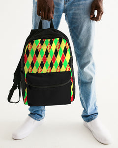 Dwayne Elliott Colection RBG Small Canvas Backpack - Dwayne Elliott Collection