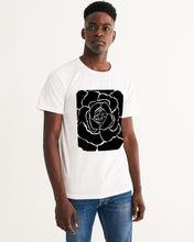 Laden Sie das Bild in den Galerie-Viewer, Dwayne Elliot Collection Black Rose Men&#39;s Graphic Tee - Dwayne Elliott Collection