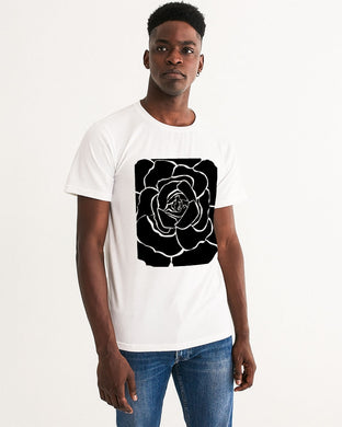 Dwayne Elliot Collection Black Rose Men's Graphic Tee - Dwayne Elliott Collection