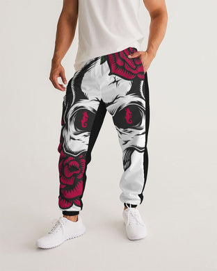 Dwayne Elliott Collection Skull Rose Men's Track Pants - Dwayne Elliott Collection