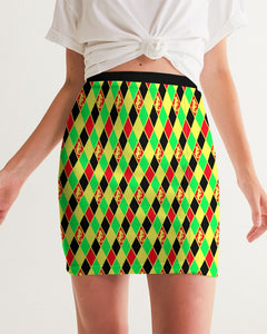 Dwayne Elliott Colection RBG Women's Mini Skirt - Dwayne Elliott Collection