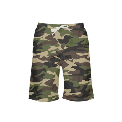 Dwayne Elliott Collection Camo Boy's Swim Trunk - Dwayne Elliott Collection