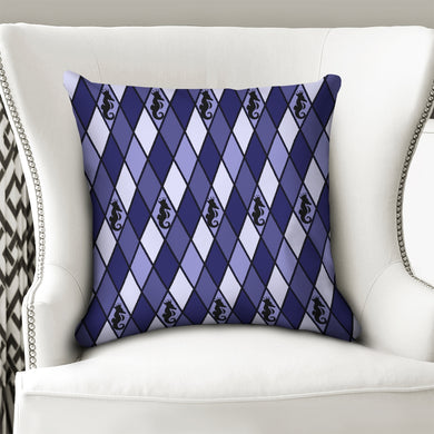 Dwayne Elliott Collection Argyle Throw Pillow Case 18