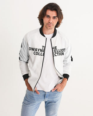 Dwayne Elliott Collection Logo All Print Men's Bomber Jacket - Dwayne Elliott Collection