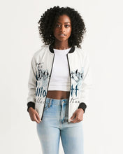 Load image into Gallery viewer, Dwayne Elliott Collection Paisley design Women&#39;s Bomber Jacket - Dwayne Elliott Collection