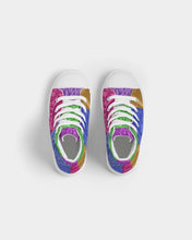 Load image into Gallery viewer, Skull Bow Kids Hightop Canvas Shoe