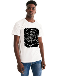 Dwayne Elliot Collection Black Rose Men's Graphic Tee - Dwayne Elliott Collection