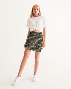 Dwayne Elliott Collection Camo Women's Mini Skirt - Dwayne Elliott Collection