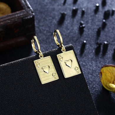 Queen of Hearts Drop Earrings - Dwayne Elliott Collection