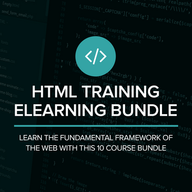 HTML Training eLearning Bundle