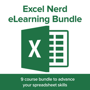 Excel Nerd eLearning Bundle