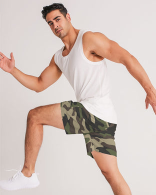 Dwayne Elliott Collection Camo Men's Jogger Shorts - Dwayne Elliott Collection