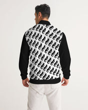 將圖片載入圖庫檢視器 Dwayne Elliott Collection Logo All Print Men&#39;s Track Jacket - Dwayne Elliott Collection