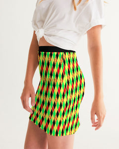 Dwayne Elliott Colection RBG Women's Mini Skirt - Dwayne Elliott Collection