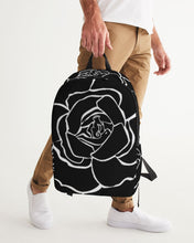 Cargar imagen en el visor de la galería, Dwayne Elliot Collection Black Rose Large Backpack - Dwayne Elliott Collection