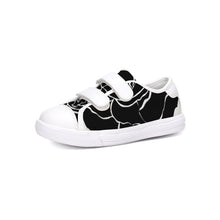 將圖片載入圖庫檢視器 Dwayne Elliot Collection Black Rose Kids Velcro Sneaker - Dwayne Elliott Collection