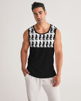 Dwayne Elliott Collection Logo All Print Men's Sport Tank - Dwayne Elliott Collection