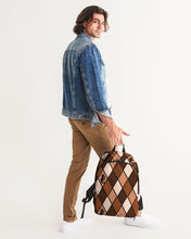 Load image into Gallery viewer, Dwayne Elliott Collection Brown Large Backpack - Dwayne Elliott Collection