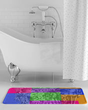 Load image into Gallery viewer, Skull Bow Bath Mat