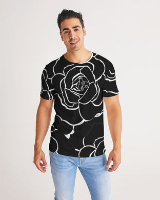 Dwayne Elliot Collection Black Rose Men's Tee - Dwayne Elliott Collection