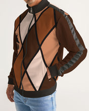 Laden Sie das Bild in den Galerie-Viewer, Dwayne Elliott Collection Men&#39;s Stripe-Sleeve Track Jacket - Dwayne Elliott Collection