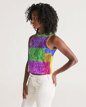 Load image into Gallery viewer, Women&#39;s Cropped Tank - Dwayne Elliott Collection