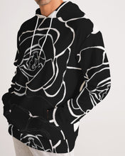 將圖片載入圖庫檢視器 Dwayne Elliott Collection Black Rose Men&#39;s Hoodie - Dwayne Elliott Collection