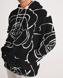 Dwayne Elliott Collection Black Rose Men's Hoodie - Dwayne Elliott Collection