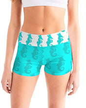 Load image into Gallery viewer, Dwayne Elliott Collection Women&#39;s Mid-Rise Yoga Shorts