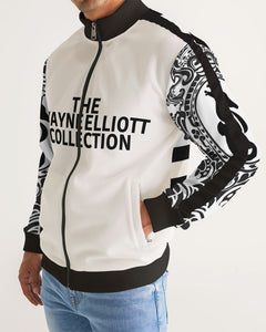 Dwayne Elliott Collection  Men's Stripe-Sleeve Track Jacket - Dwayne Elliott Collection