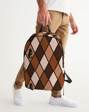 Laden Sie das Bild in den Galerie-Viewer, Dwayne Elliott Collection Brown Large Backpack - Dwayne Elliott Collection