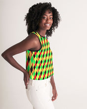 Load image into Gallery viewer, Dwayne Elliott Collection Argyle Cropped Tank - Dwayne Elliott Collection